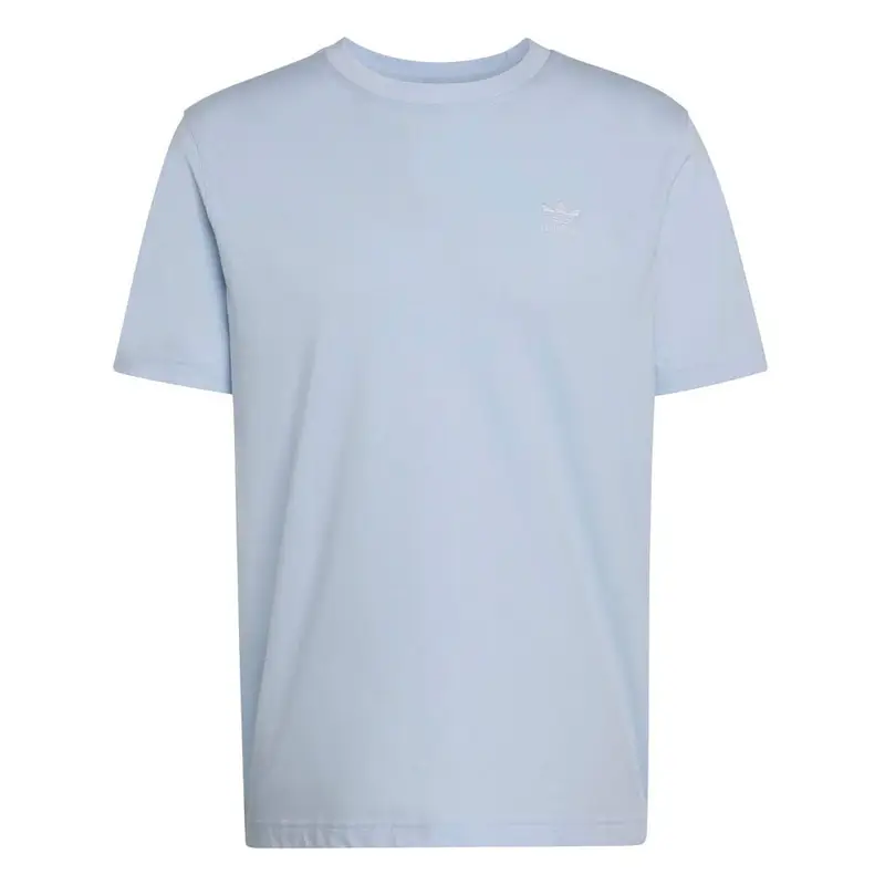 Trefoil Essentials T-Shirt Logo Piccolo Azzurro Uomo S