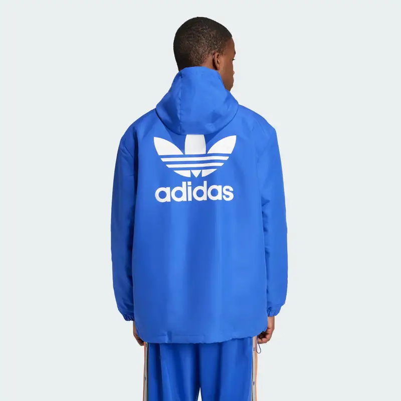 Originals Trefoil Windbreaker Semi Lucid Blue miniatura 2
