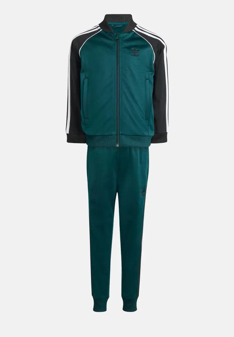 Tuta Adicolor SST verde per bambino e bambina