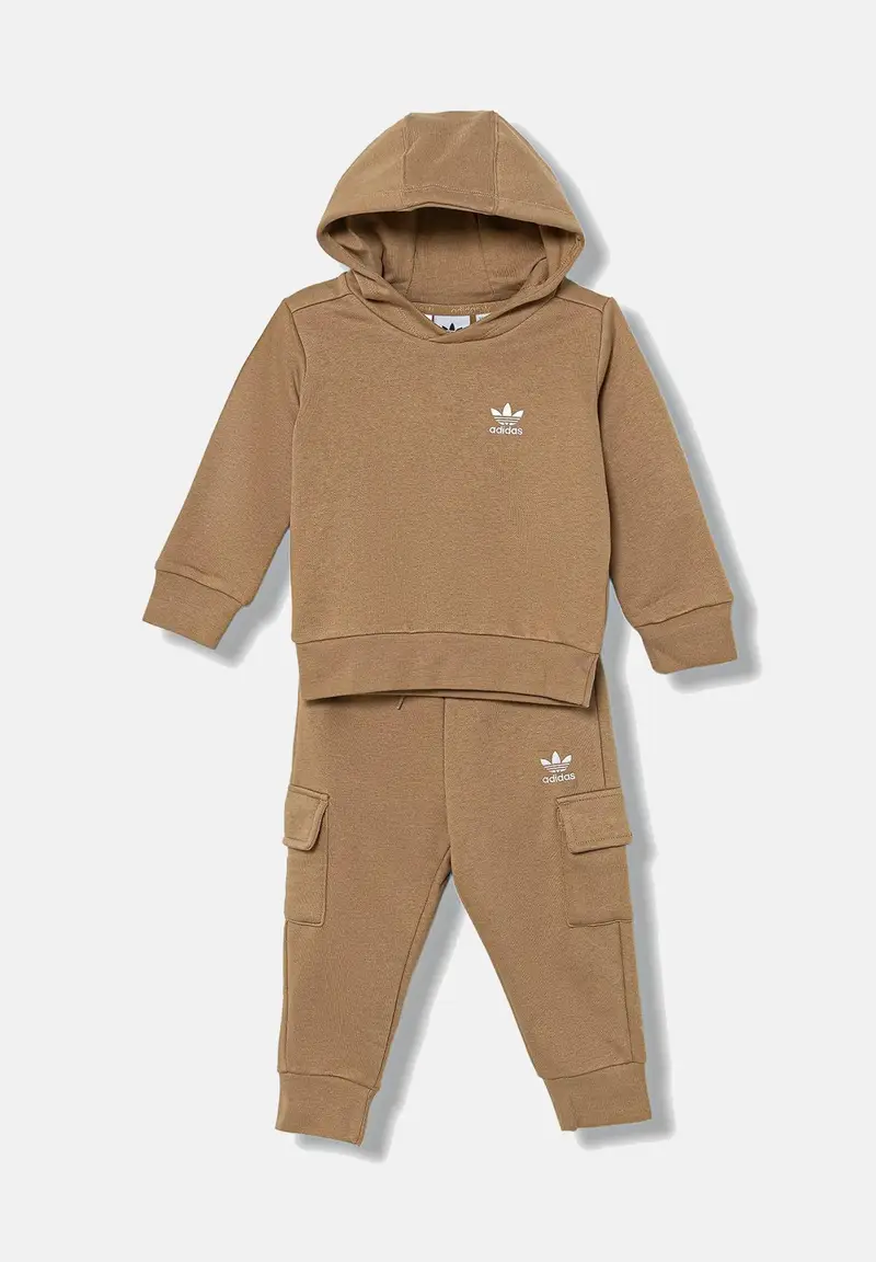 Tuta Cargo beige da neonato