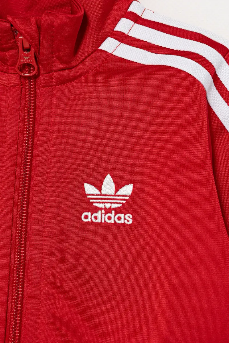 tuta da ginnastica colore rosso IX5204 miniatura 3