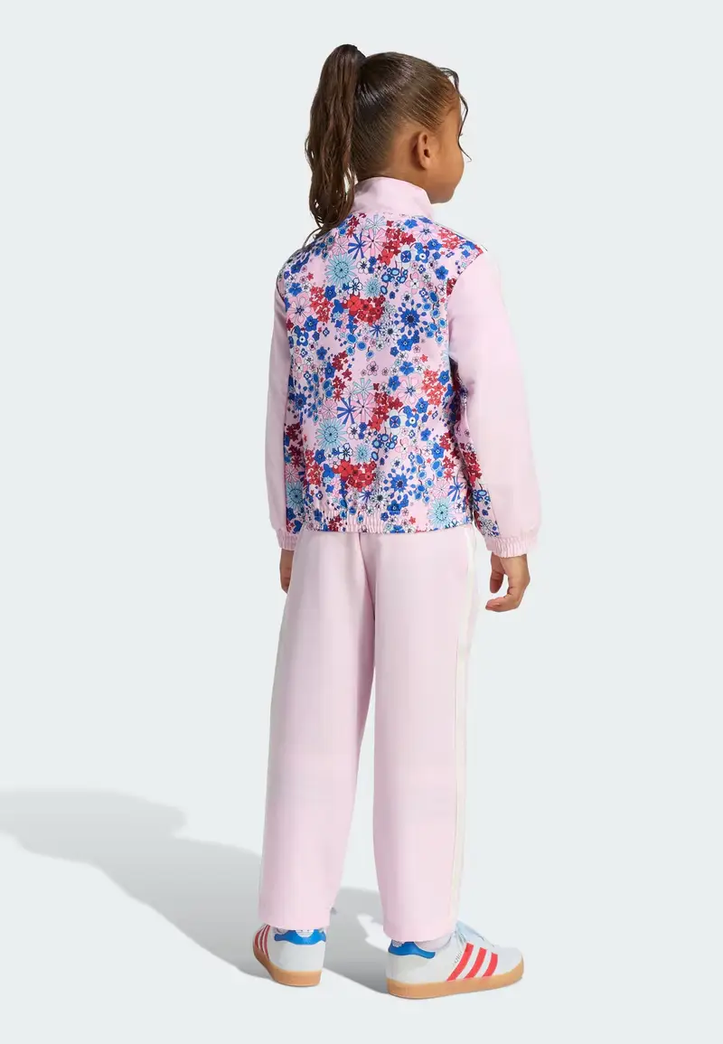 Tuta da jogging Adidas Originals x Liberty London blu / rosa / rosso / bianco miniatura 3