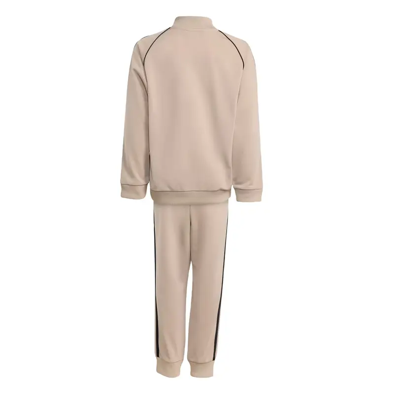 Tuta da jogging beige / nero miniatura 2
