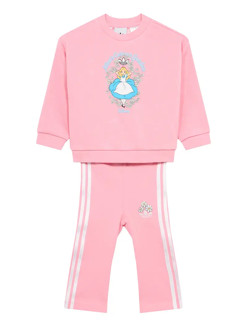 Tuta da jogging blu chiaro / giallo / rosa chiaro / bianco