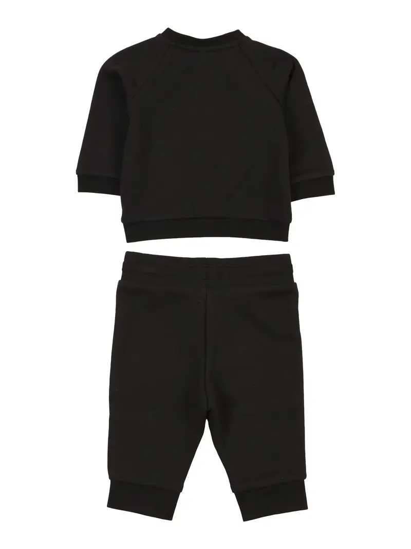 Tuta da jogging giallo / nero miniatura 2