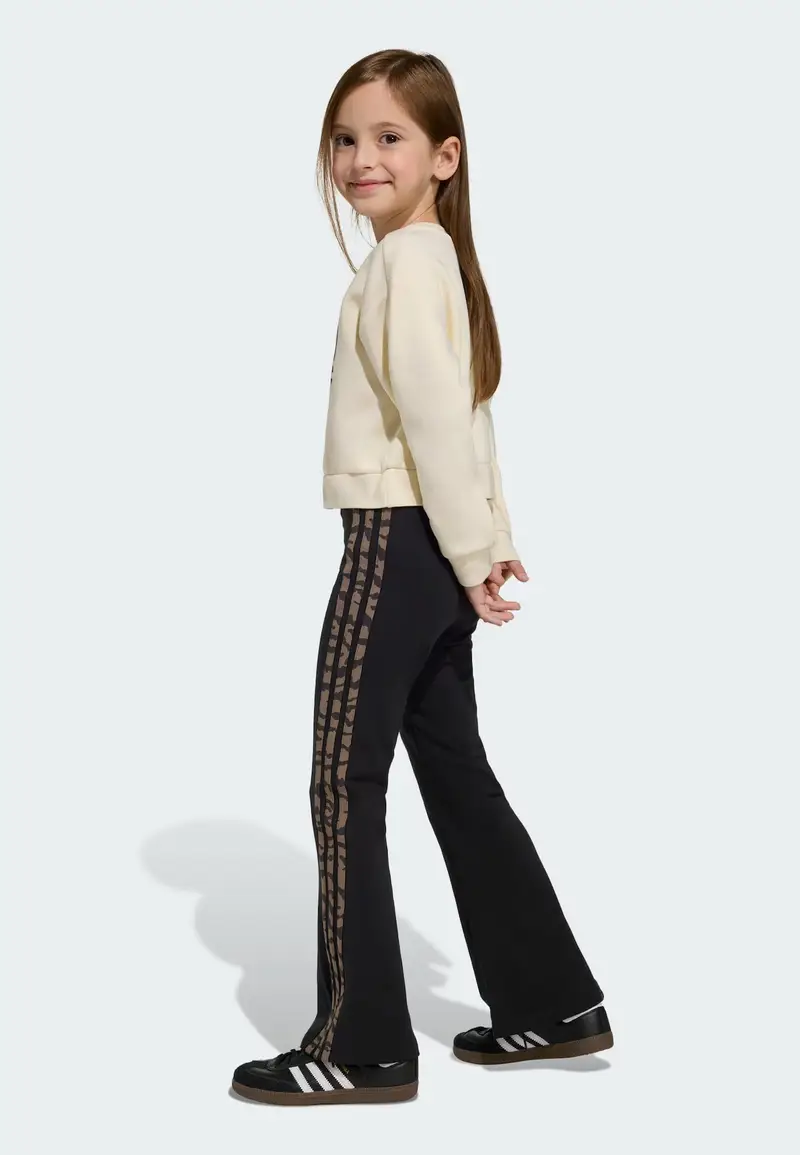 Tuta da jogging marrone / marrone scuro / nero / bianco naturale miniatura 3