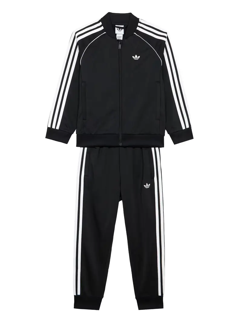 Tuta da jogging nero / bianco