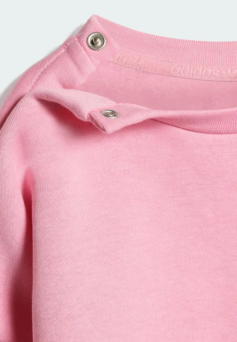 Tuta da jogging rosa miniatura 3