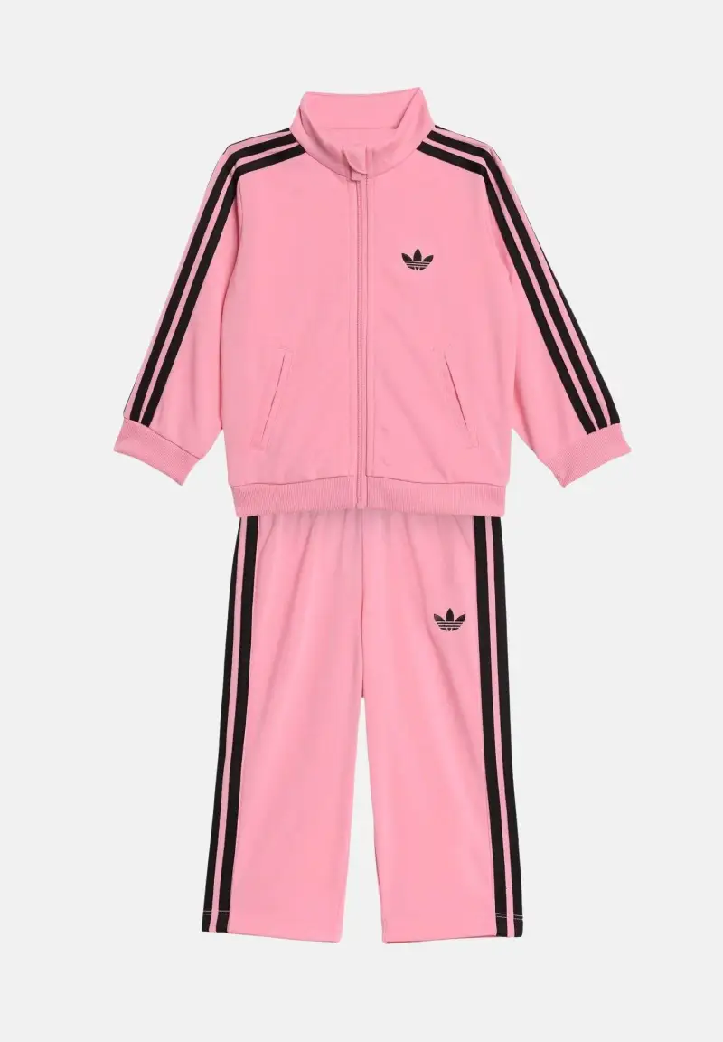 Tuta FIREBIRD rosa e nera da neonato