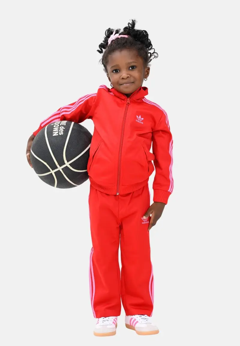 tuta FIREBIRD TS rossa da neonata