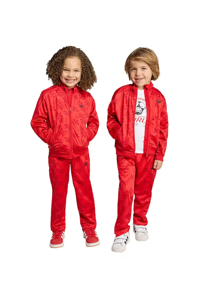 tuta per bambini colore rosso JW0296