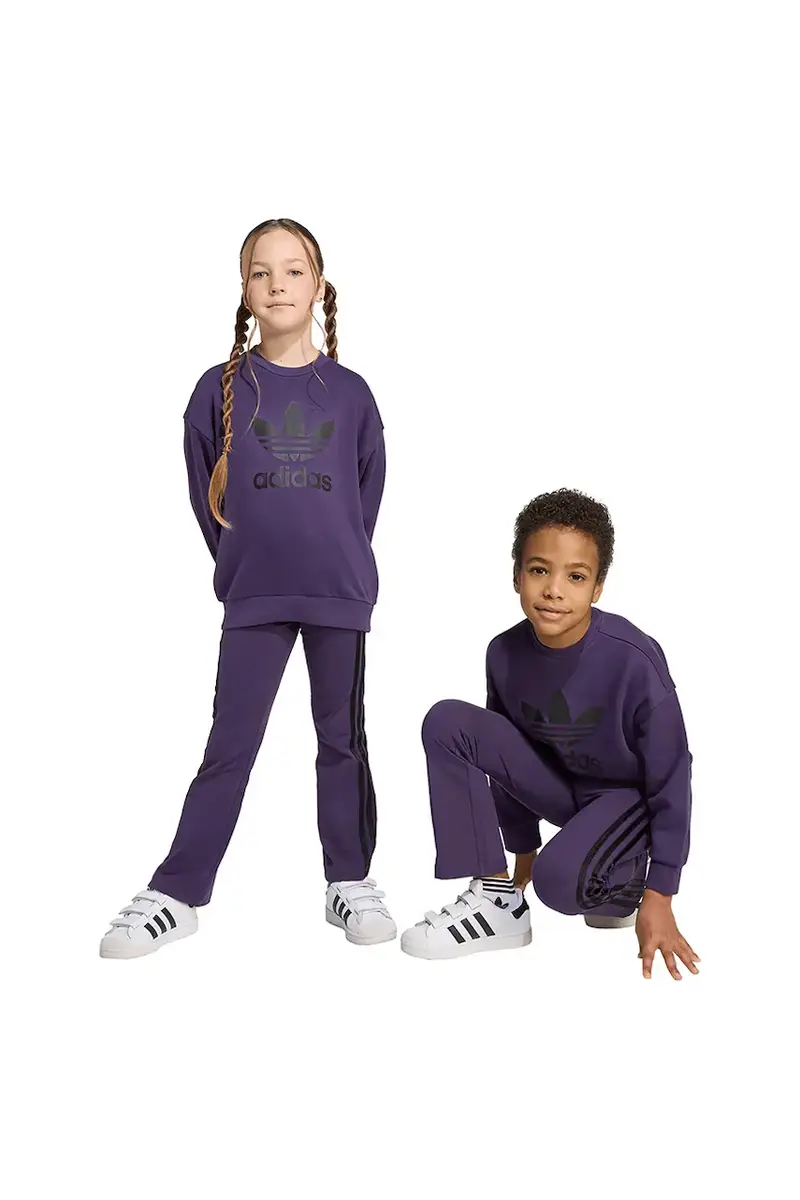 tuta per bambini colore violetto JY3744