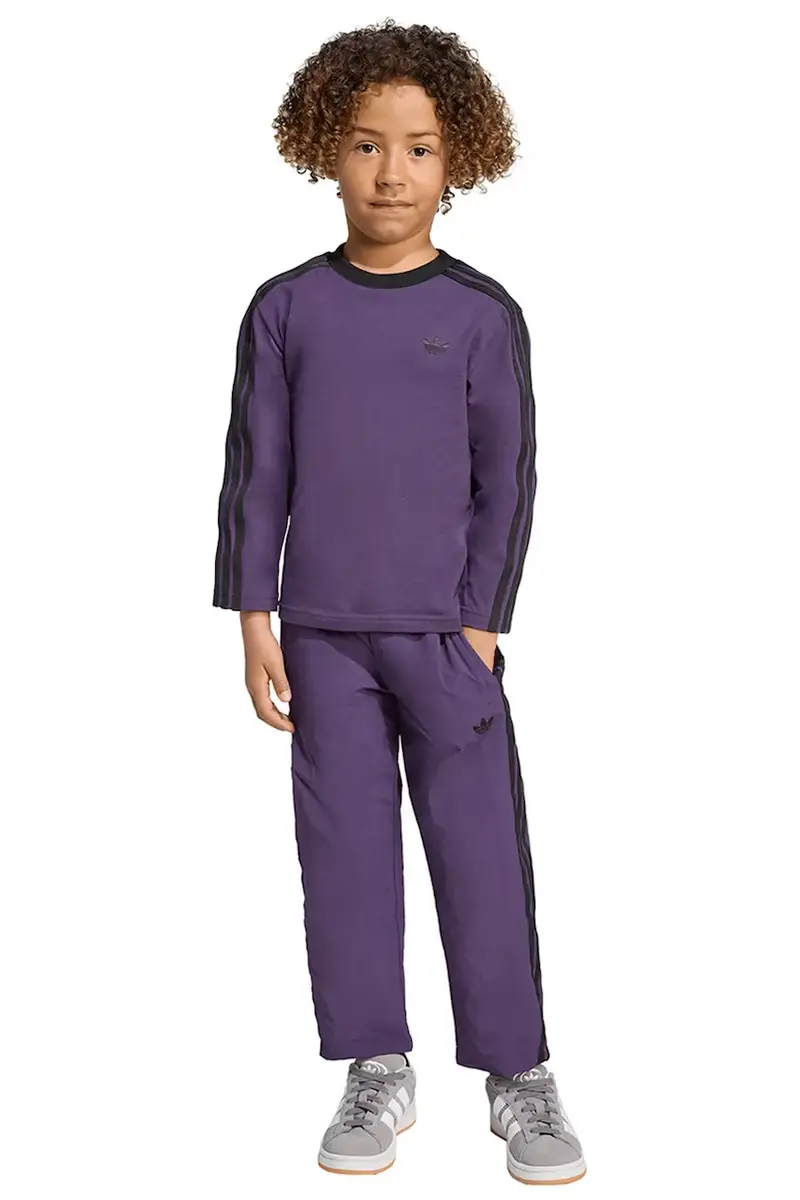 tuta per bambini Violetto miniatura 3