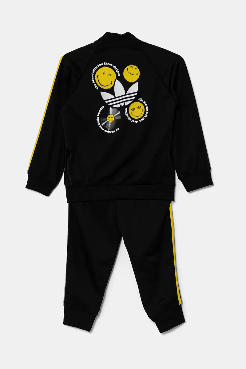 tuta per bambini x Smiley World Nero miniatura 2