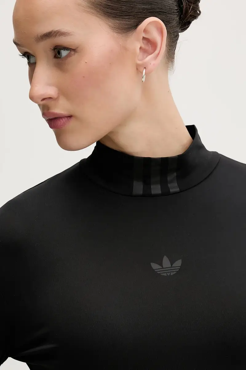 vestito Ruched Nero miniatura 4