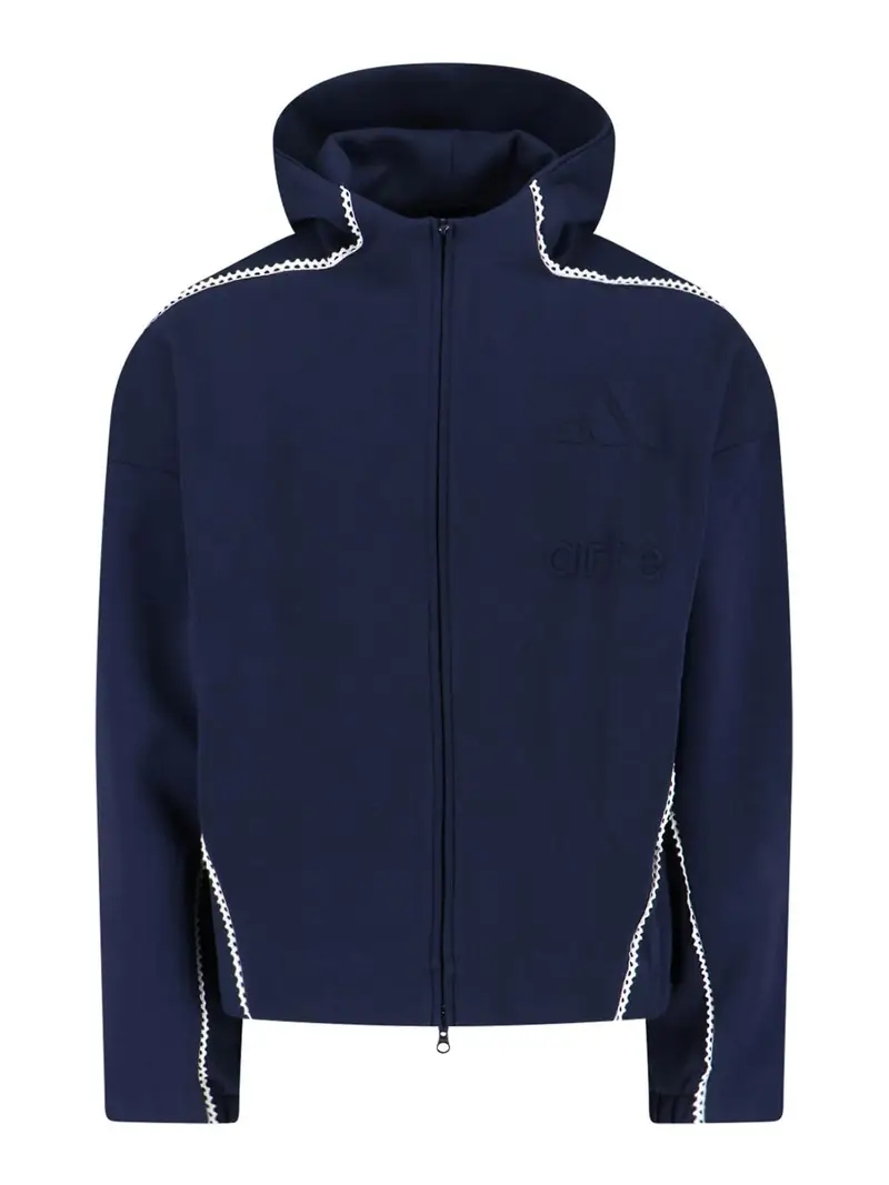 X Arte Felpa Cappuccio Blu