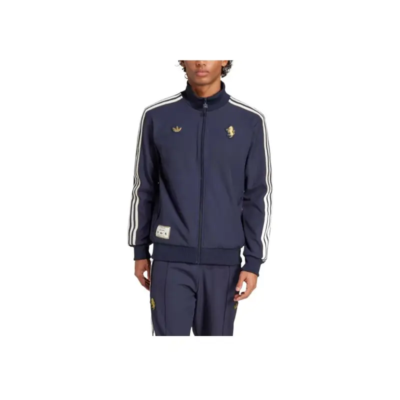 Originals X Juventus Collaborazione Giacca a Righe Confortevole Morbida Versatile Slim Giacca Uomo Leggendario-Nero JF0459 2XL