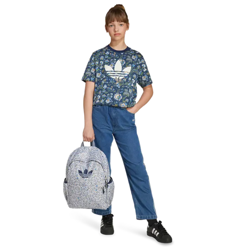 Adidas Originals X Liberty London unisex Magliette - Blu - Jersey di cotone - Foot Locker