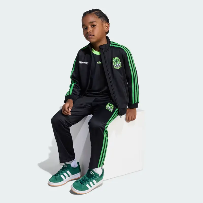 Originals X Minecraft Firebird Tracksuit Bambini Black miniatura 3