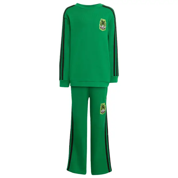 Originals X Minecraft unisex Tute da ginnastica - Verde - Jersey di cotone - Foot Locker Green
