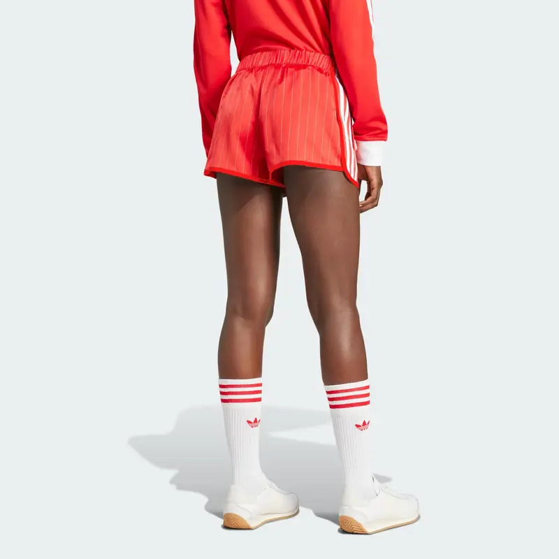 Originals X Sporty & Rich SS24 Pantaloncini Casual Elastici Comodi Moda Pantaloncini Donna Rossi JI9279 XXL miniatura 4