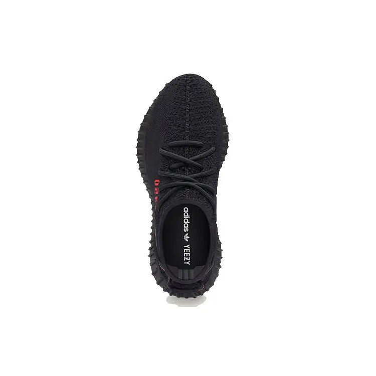 Originals Yeezy Boost 350 V2 Bred Tessuto Sportive Comode Scarpe Lifestyle Basse Sneakers Unisex Nere CP9652-2020 39⅓ miniatura 5