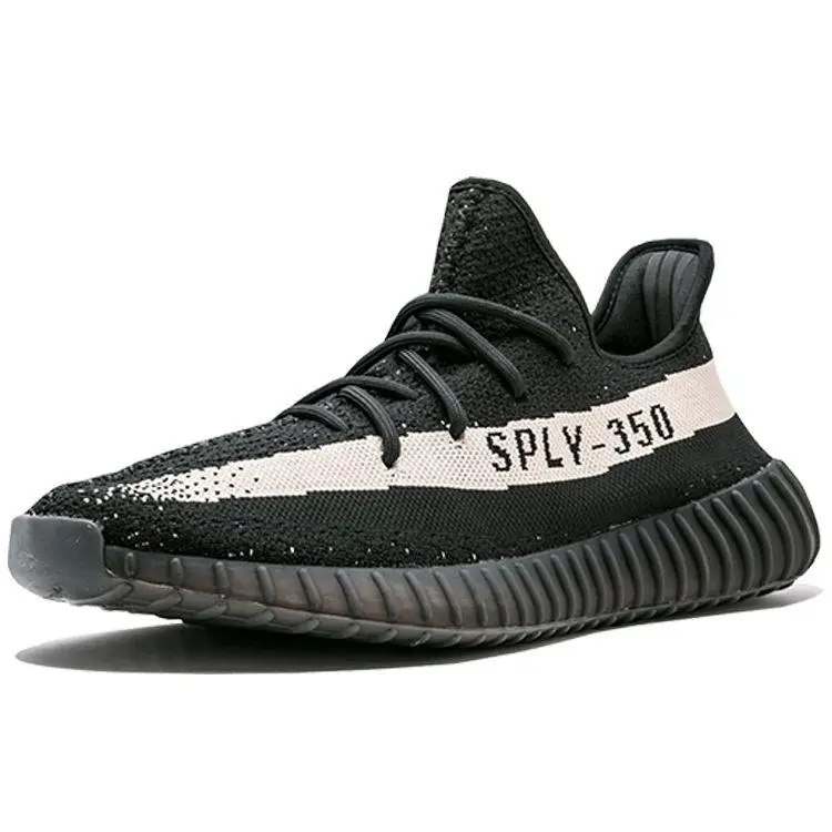 Originals Yeezy Boost 350 V2 Oreo Tessuto Trend Sportive Basse Scarpe Lifestyle Unisex sneaker Nero Bianco BY1604-2016 43⅓ miniatura 4