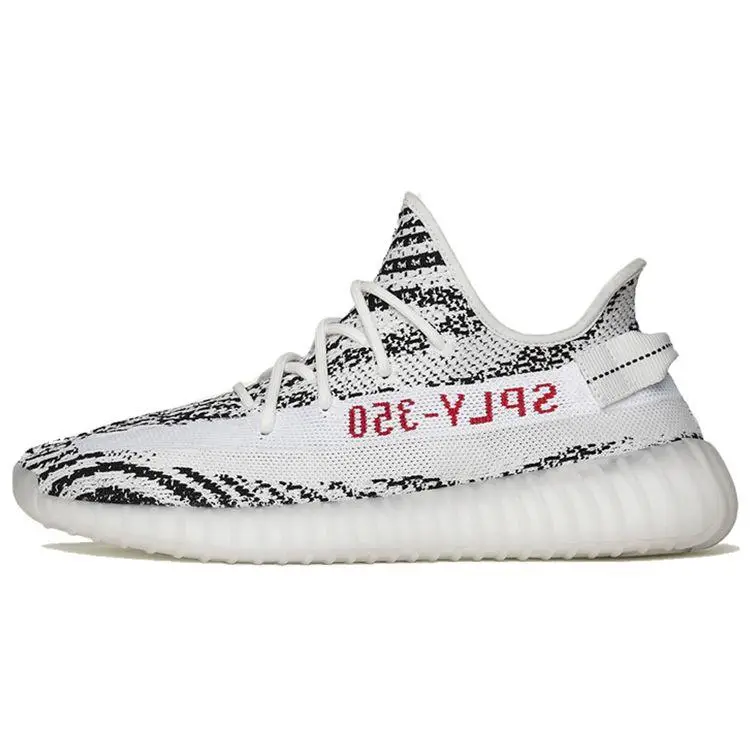 Originals Yeezy Boost 350 V2 Zebra Sportivo Comodo Resistente Antiscivolo Scarpe Casual Lifestyle Basse Unisex sneaker Bianco Nero CP9654-2020 44⅔