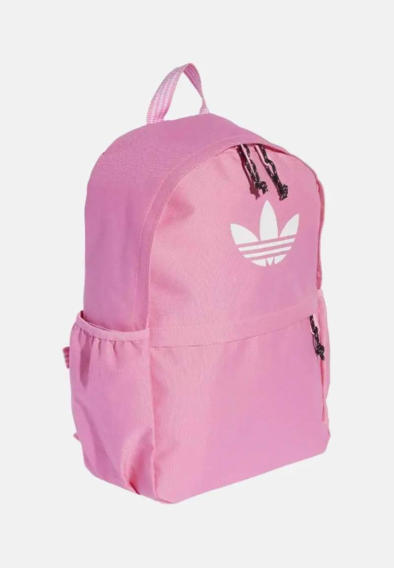 Zaino con astuccio rosa da bambina miniatura 2