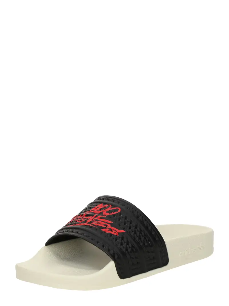 Zoccoletto '100 Thieves Adilette' rosso / nero