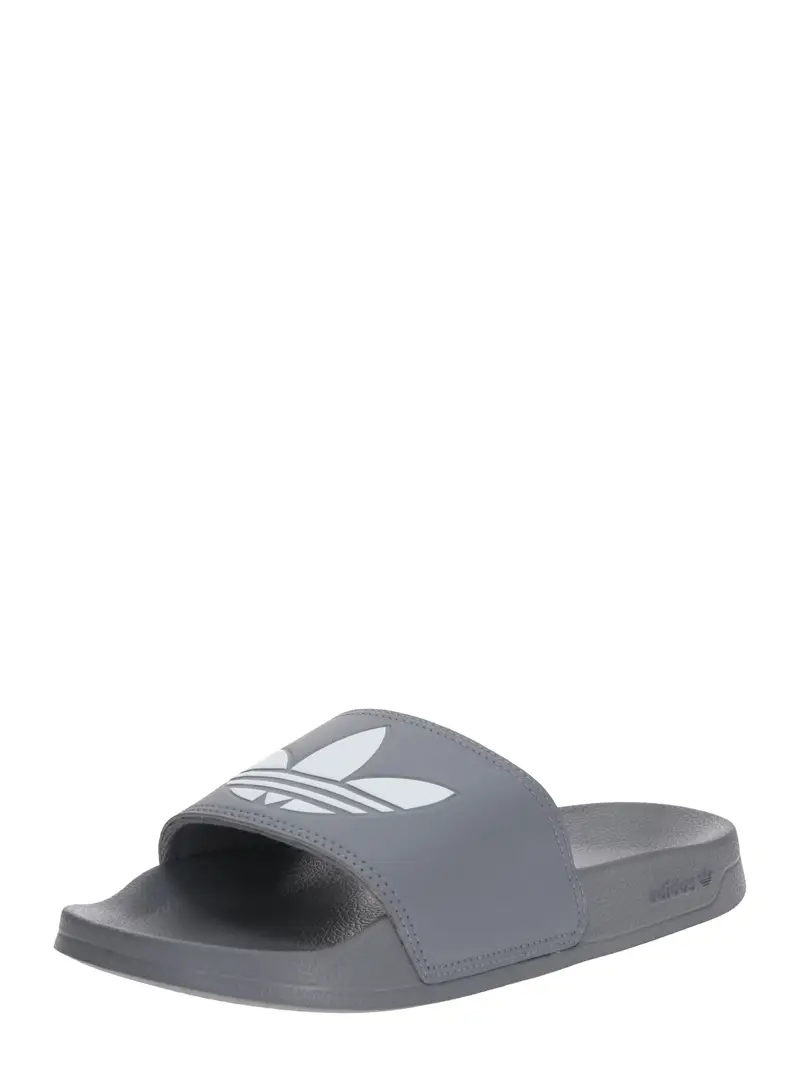 ADIDAS ORIGINALS Zoccoletto 'Adilette Lite' grigio / bianco