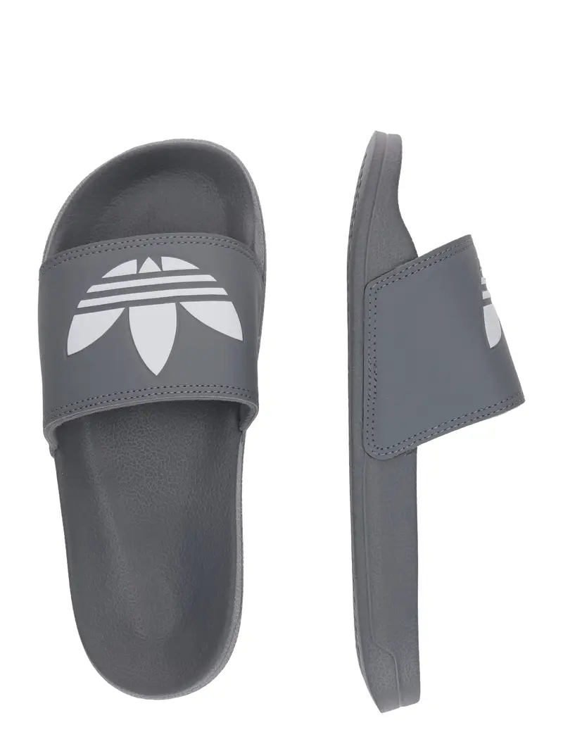 ADIDAS ORIGINALS Zoccoletto 'Adilette Lite' grigio / bianco miniatura 2