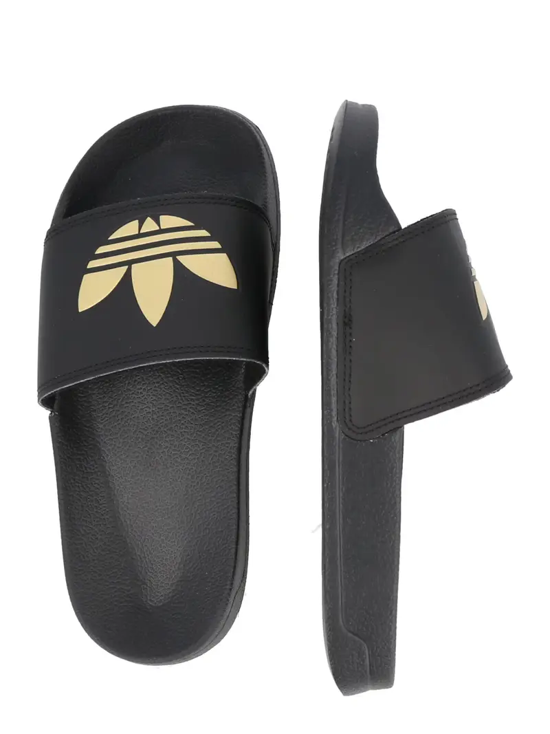 Zoccoletto Adilette Lite oro / nero miniatura 2