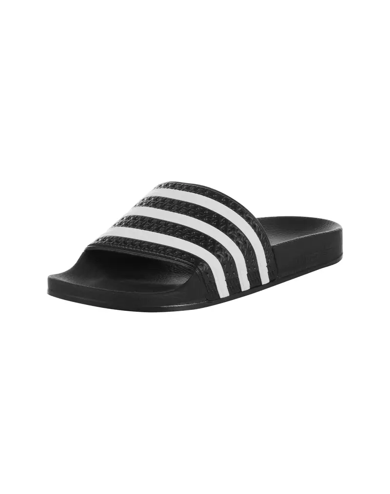 ADIDAS ORIGINALS Zoccoletto 'Adilette'  nero / bianco