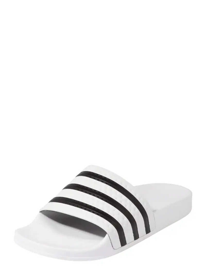 Zoccoletto Adilette nero / bianco