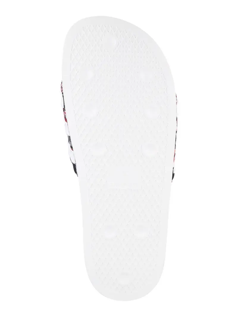 Zoccoletto beige / rosso / nero / bianco miniatura 3