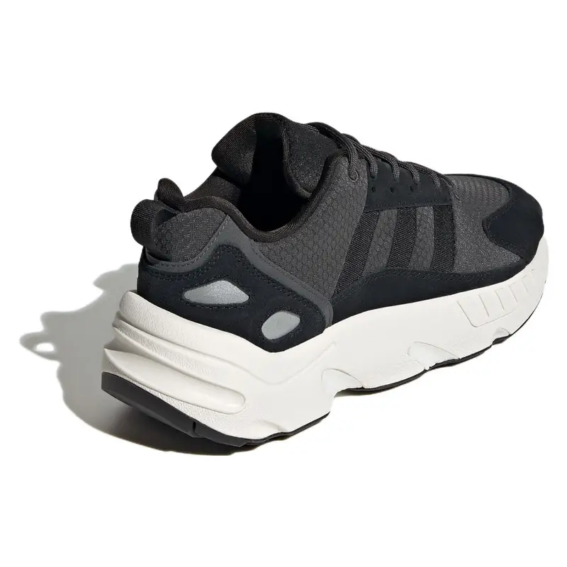 Originals ZX 22 Boost Casual Confortevole Traspirante Versatile Retro Tessuto a Rete Ammortizzante Durevole Scarpe da Corsa Basse GX9547 38⅔ miniatura 3