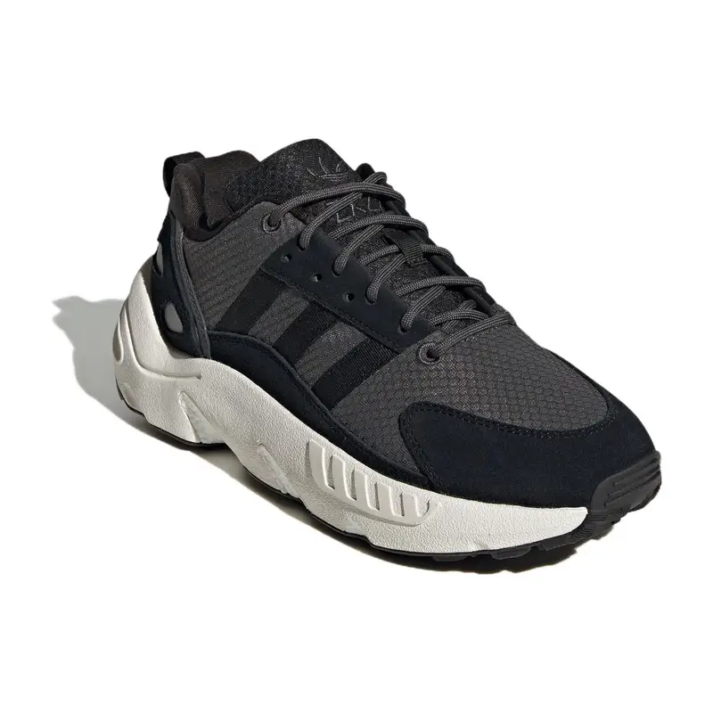 Originals ZX 22 Boost Casual Confortevole Traspirante Versatile Retro Tessuto a Rete Ammortizzante Durevole Scarpe da Corsa Basse GX9547 42 miniatura 4