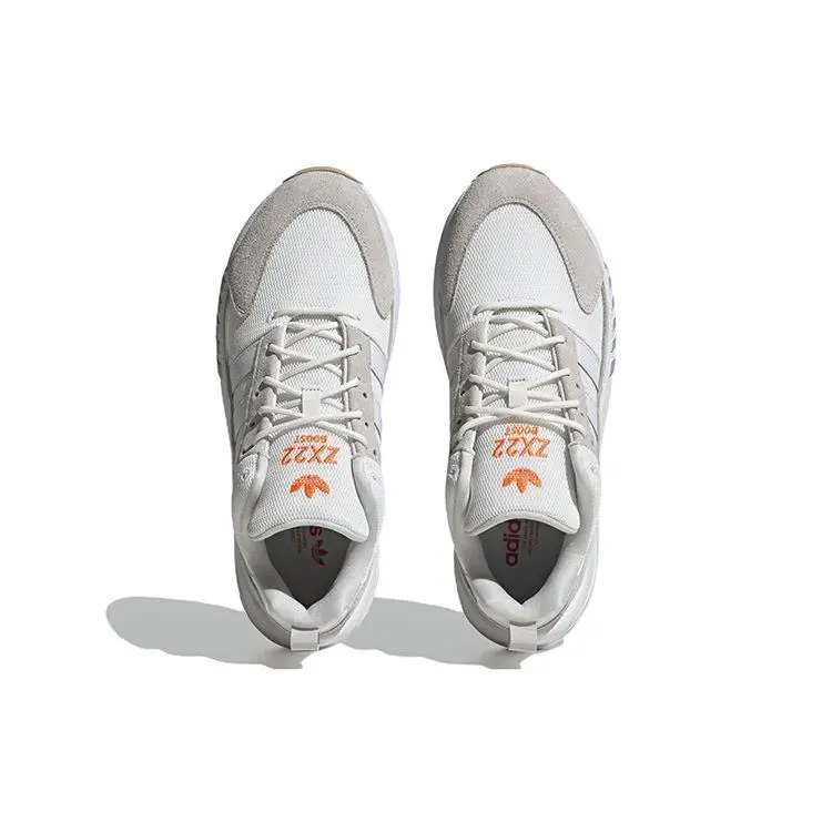 Originals ZX 22 Boost Comode Assorbimento degli Urti Antiscivolo Resistenti all'Usura Scarpe da Corsa Casual Basse Sneakers Unisex Bianche HP2784 42 miniatura 3