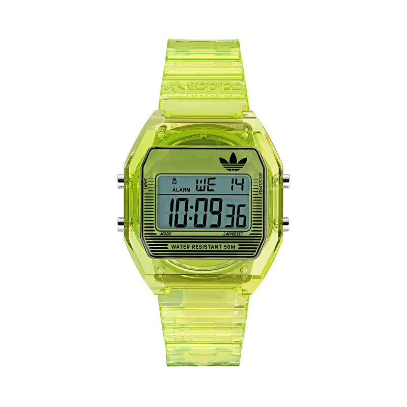 Orologio adidas AO Street Digital Two Crystal AOST25538 Verde