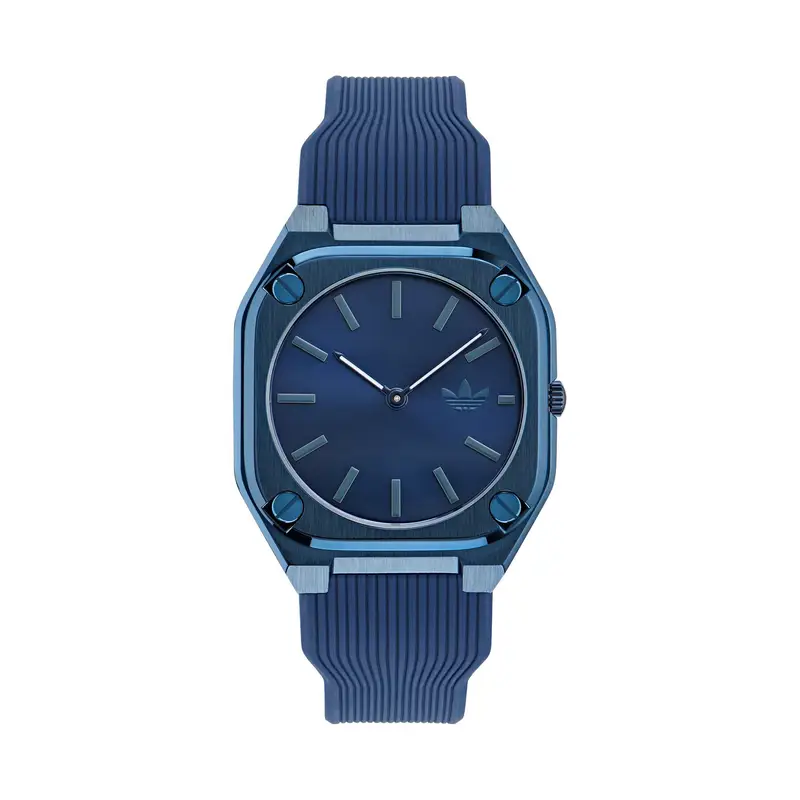 Orologio adidas City Tech Thin AOFH24001 Blu scuro