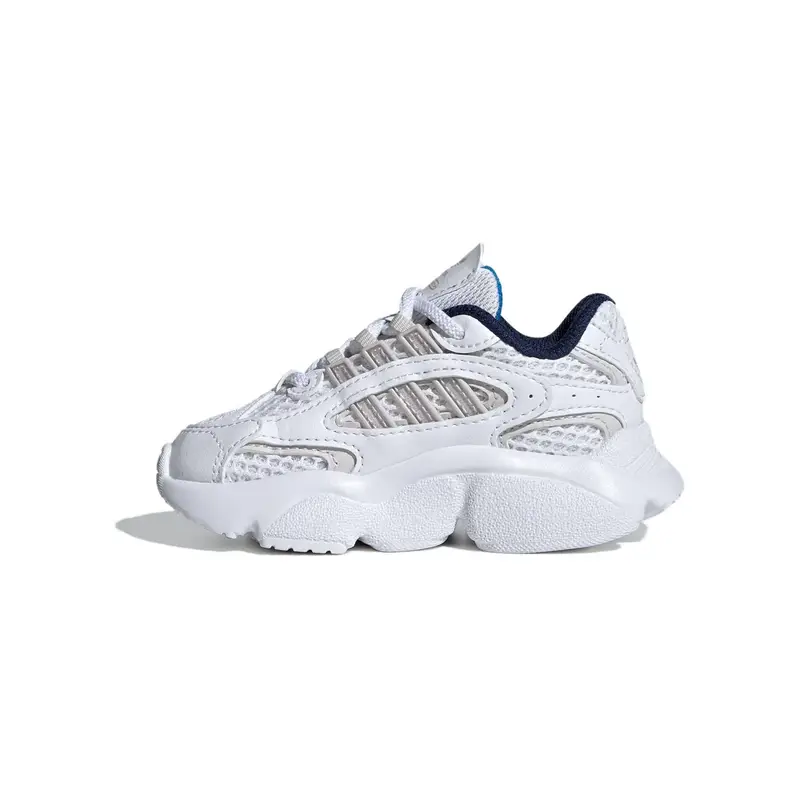 Ozmillen Bianco Nuvola Grigio Azzurro Brillante (TD) Sneakers da bambino Grigio-Uno IE5557 19