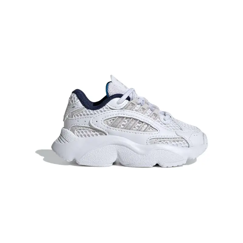 Ozmillen Bianco Nuvola Grigio Azzurro Brillante (TD) Sneakers da bambino Grigio-Uno IE5557 23 miniatura 3