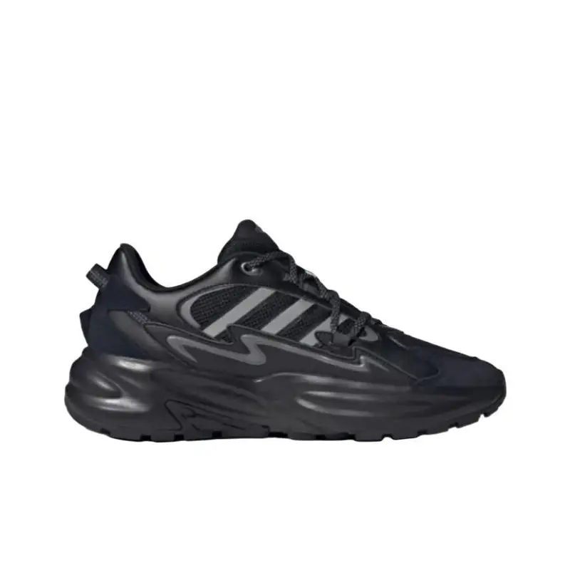 Ozwave Surge Comode Antiscivolo Resistenti all Usura Scarpe da Papà Basse Sneakers Unisex Nero Argento JR3184 38 miniatura 2