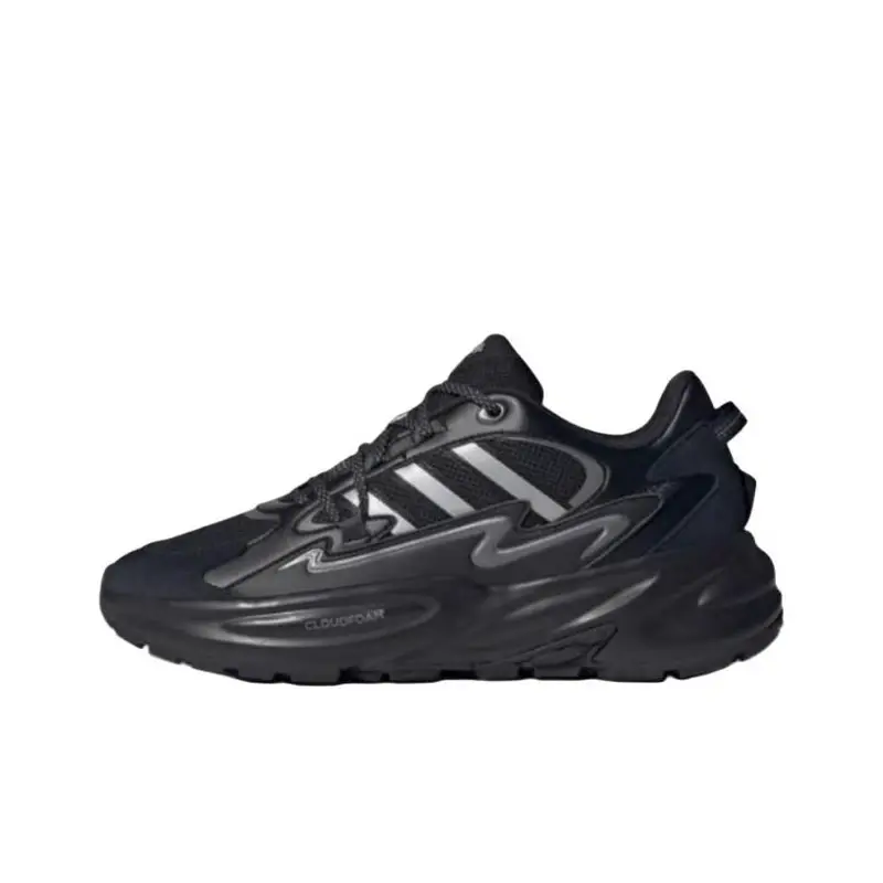 Adidas Sneakers Unisex Nero e Argento Ozwave Surge Comode Antiscivolo