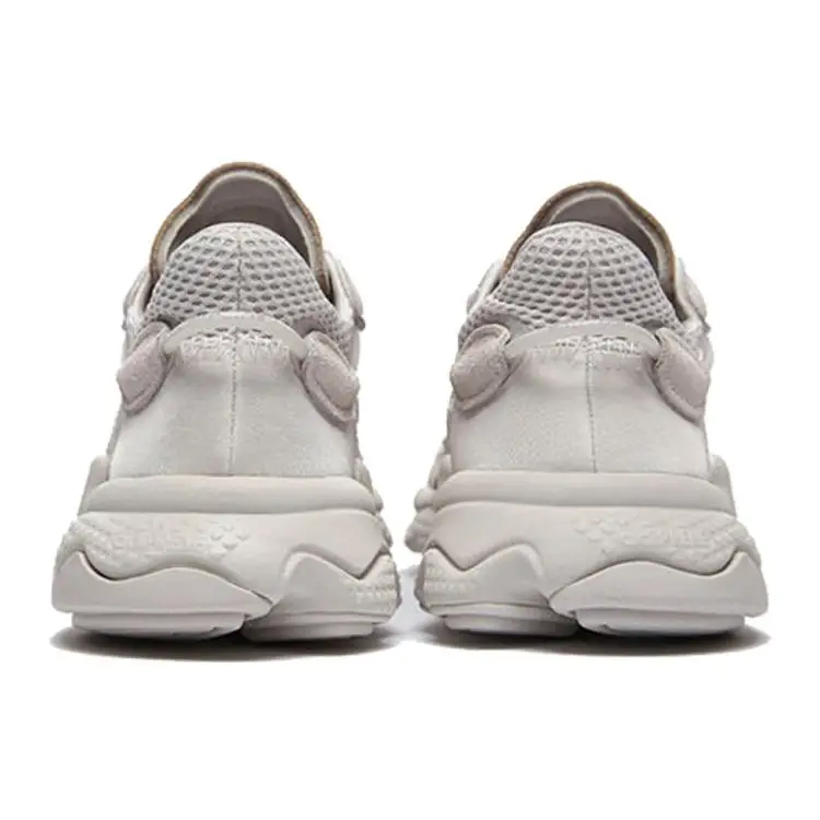 Ozweego Chalk Pearl Sneakers Unisex Bianco Cloud-White FY2023 42 miniatura 3