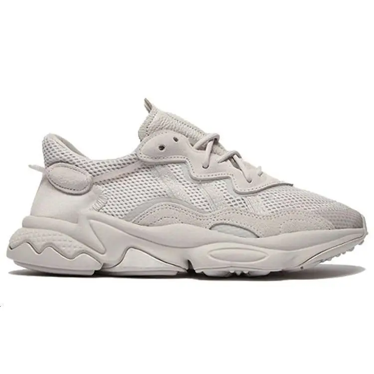 Ozweego Chalk Pearl Sneakers Unisex Bianco Cloud-White FY2023 42 miniatura 5