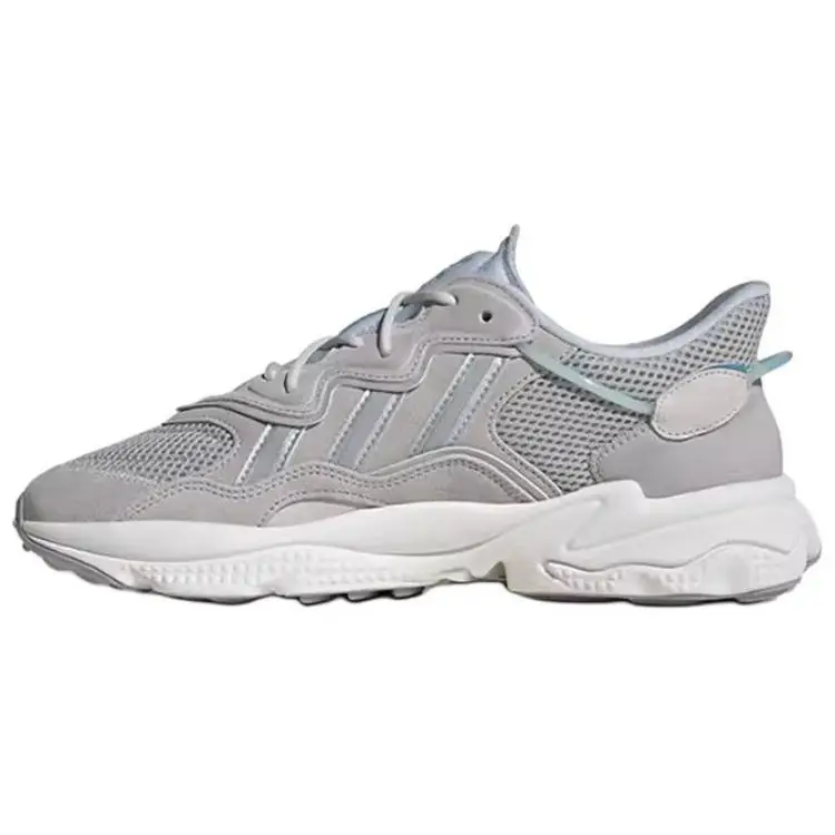 Ozweego Grigio Bianco Sneakers Unisex Grigio-Due Grigio-Uno Bianco Cristallo ID3188 40