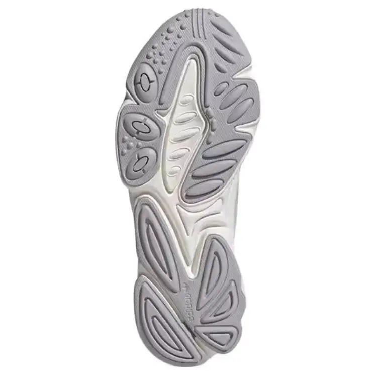 Ozweego Grigio Bianco Sneakers Unisex Grigio-Due Grigio-Uno Bianco Cristallo ID3188 44⅔ miniatura 4