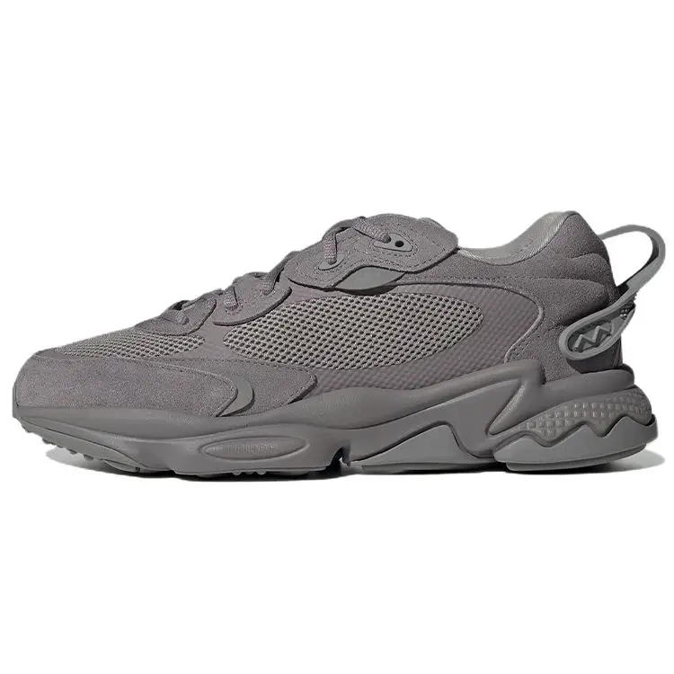 Ozweego Meta Carbone Sneakers Unisex Grigio Tonalità Beige Carbone Grigio Solido GW9739 45⅓